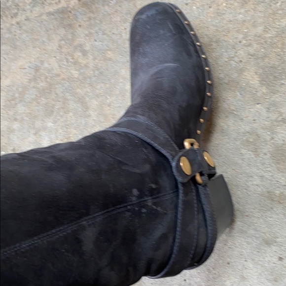 MIU MIU Harness suede boots - Picture 9 of 16